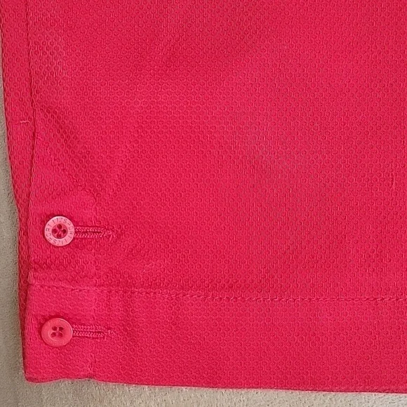 Liz Claiborne Liz Sport Red Bermuda Shorts Size 14 EUC - Picture 3 of 13